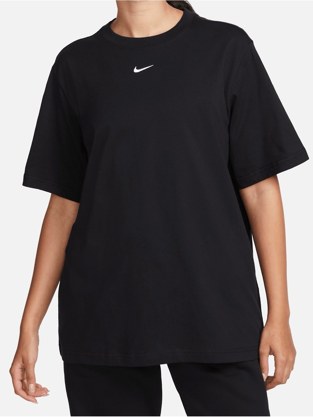 Nike Sportswear Essential Women's T-Shirt FD4149-010 Size XL Black